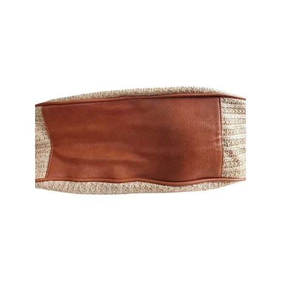 Anthropologie X Urban Originals Oversized Raffia Straw Shoulder Tote Bag - Picture 5 of 5